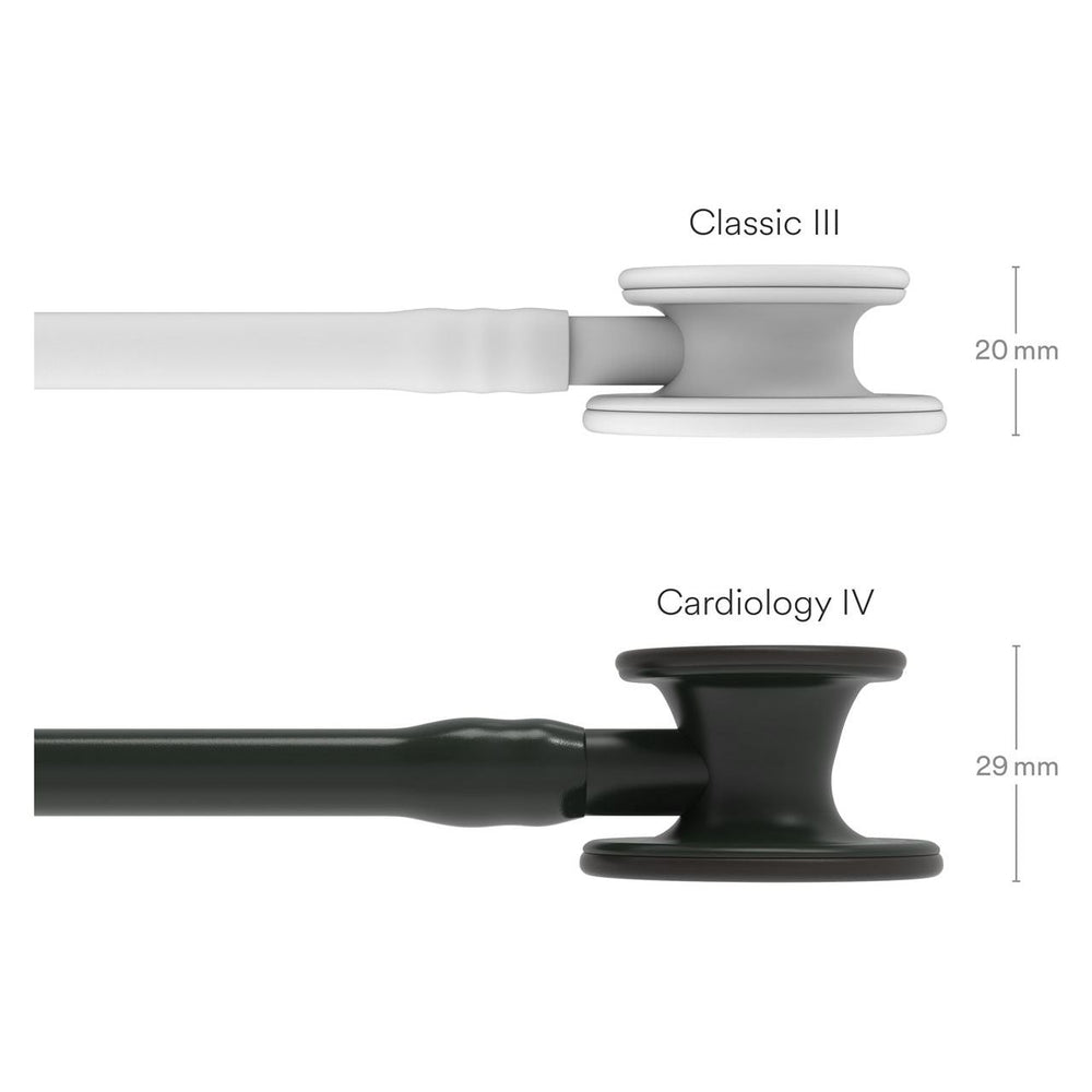 3M Littmann Cardiology IV Black-Finish Chestpiece Stethoscope