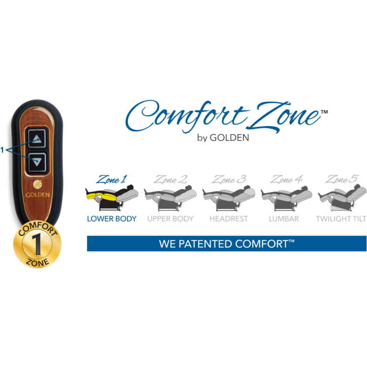 Golden Technologies The Comforter Wide Series PR531 Lift Chair