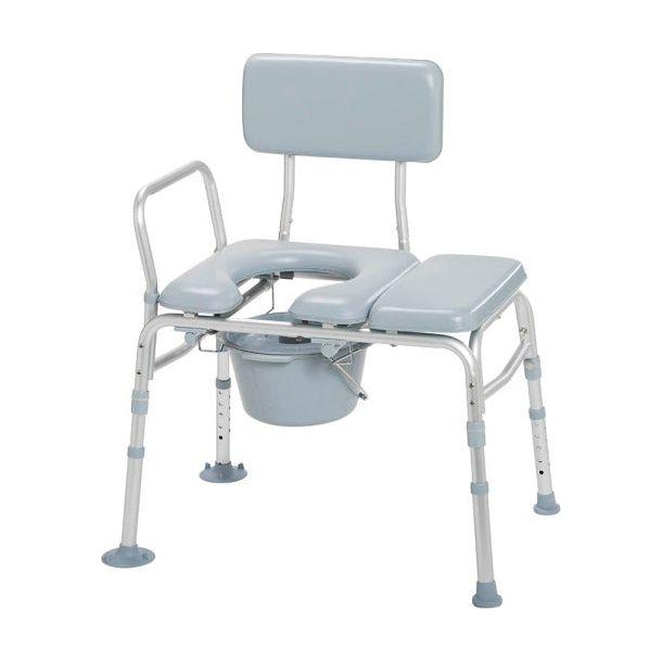 Drive Combination Padded Transfer Bench/Commode