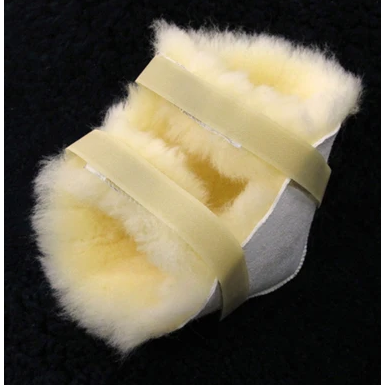 Sheepskin heel discount cups