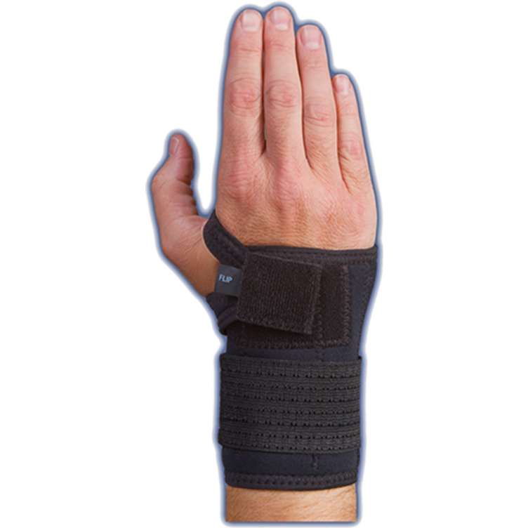 Wrist Braces, Wrist-Hand Brace With Dorsal Stay, Left, XX-Large
