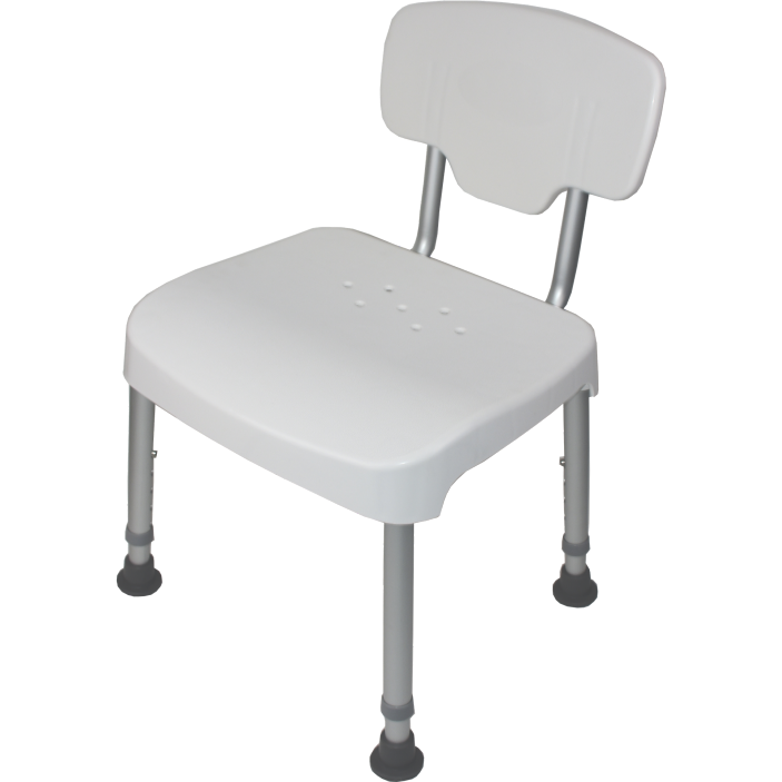 Invacare shower deals chair with backrest