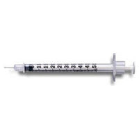 BD General use Syringe with PrecisionGlide Detachable Needle, 3cc