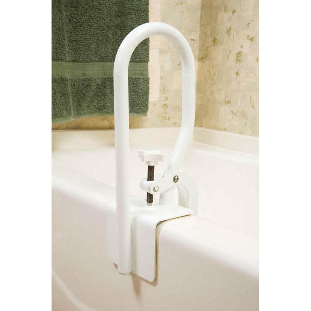 Carex White Bathtub Rail