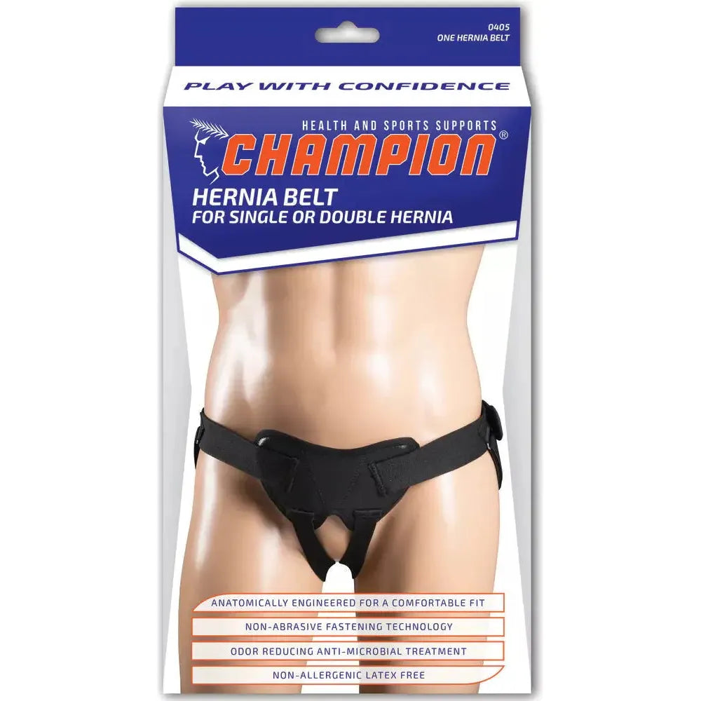 Champion Hernia Belt for Single or Double Hernia