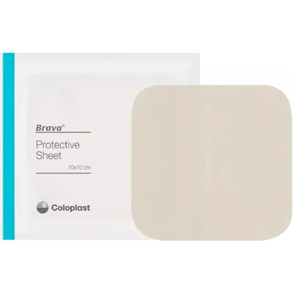 Brava Coloplast Skin Barrier Protective Sheets - 5/BX or 10/BX