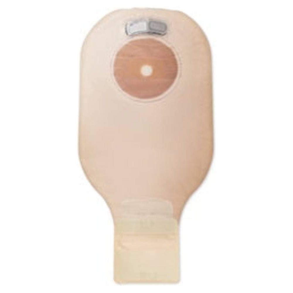 Hollister Premier One-Piece Drainable Ostomy Pouch - Soft Convex Flextend Barrier, Viewing Option, Lock 'n Roll Closure, Tape, Filter