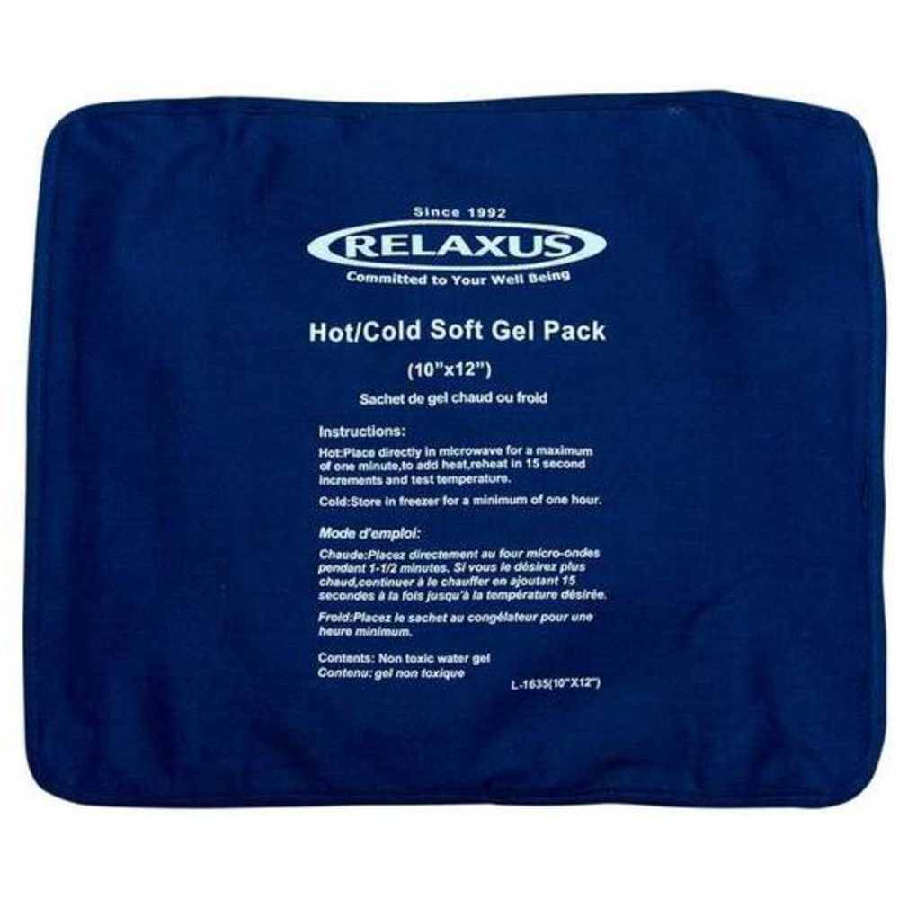 Relaxus Hot & Cold Gel Pack 10x12