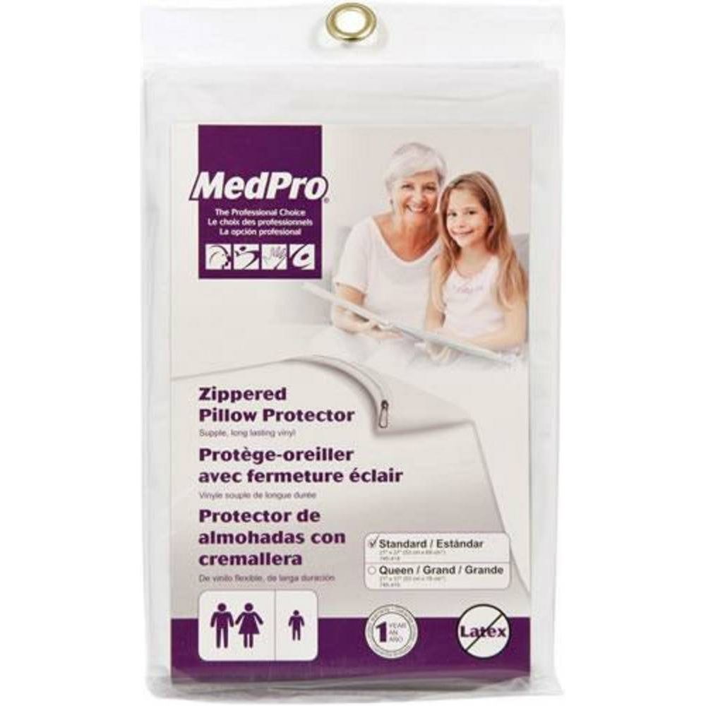 MedPro Vinyl Zippered Pillow Protector