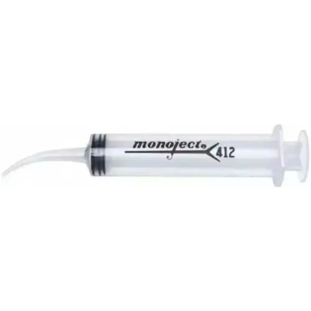 Monoject Curved Tipped Syringe 12cc