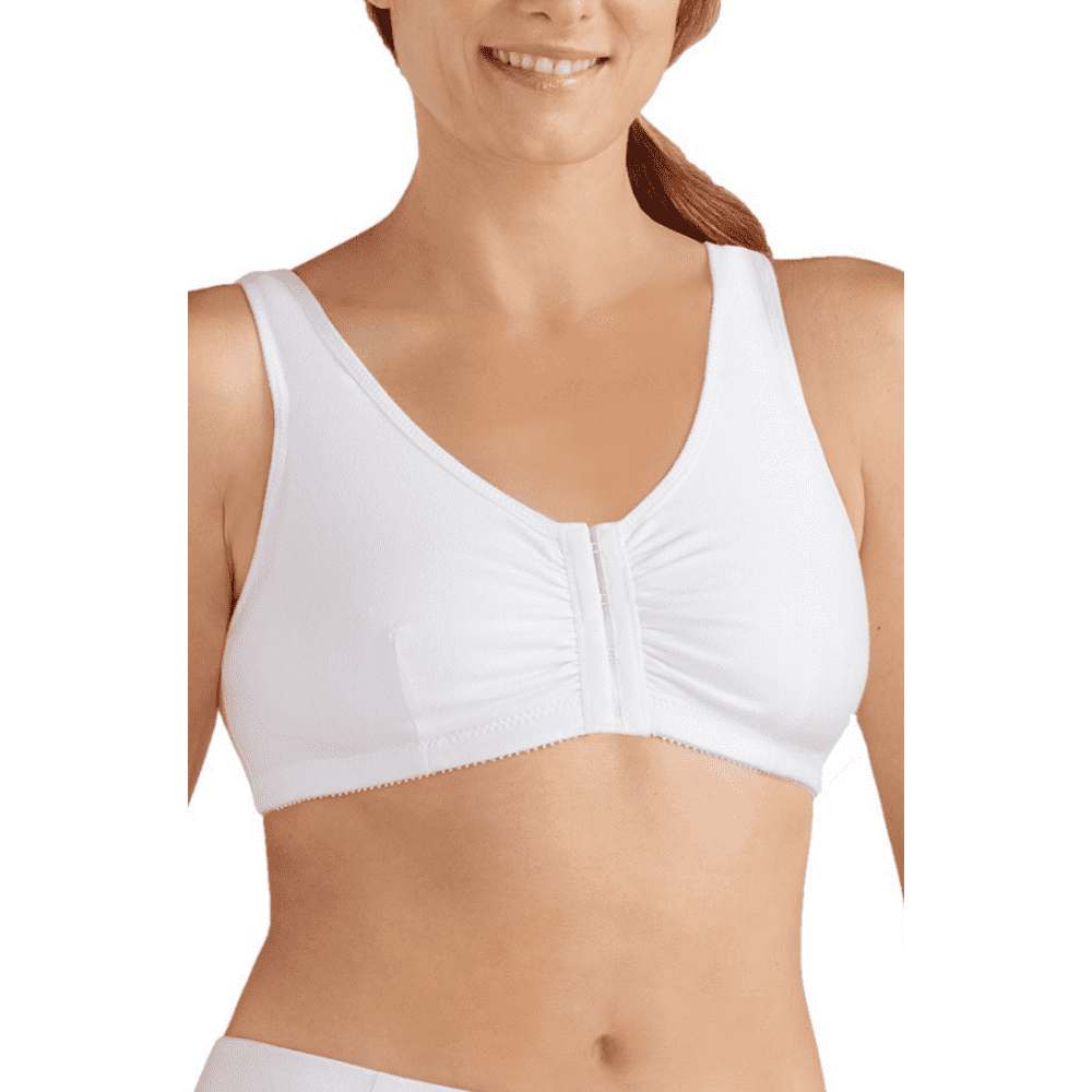 3/4 Cup Bra,Wire Free Bra,Summer Thin Mold Cup Bra,Front Closure