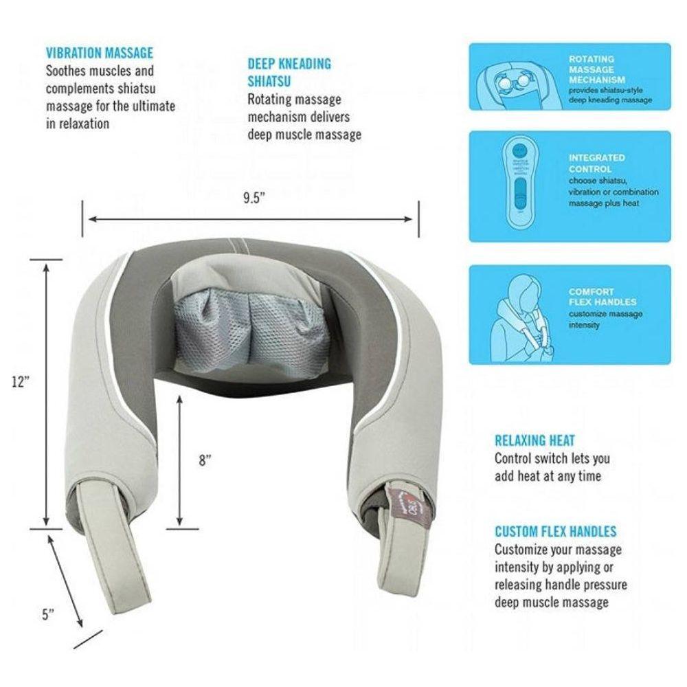 Shiatsu Neck Massager  Aspen Healthcare