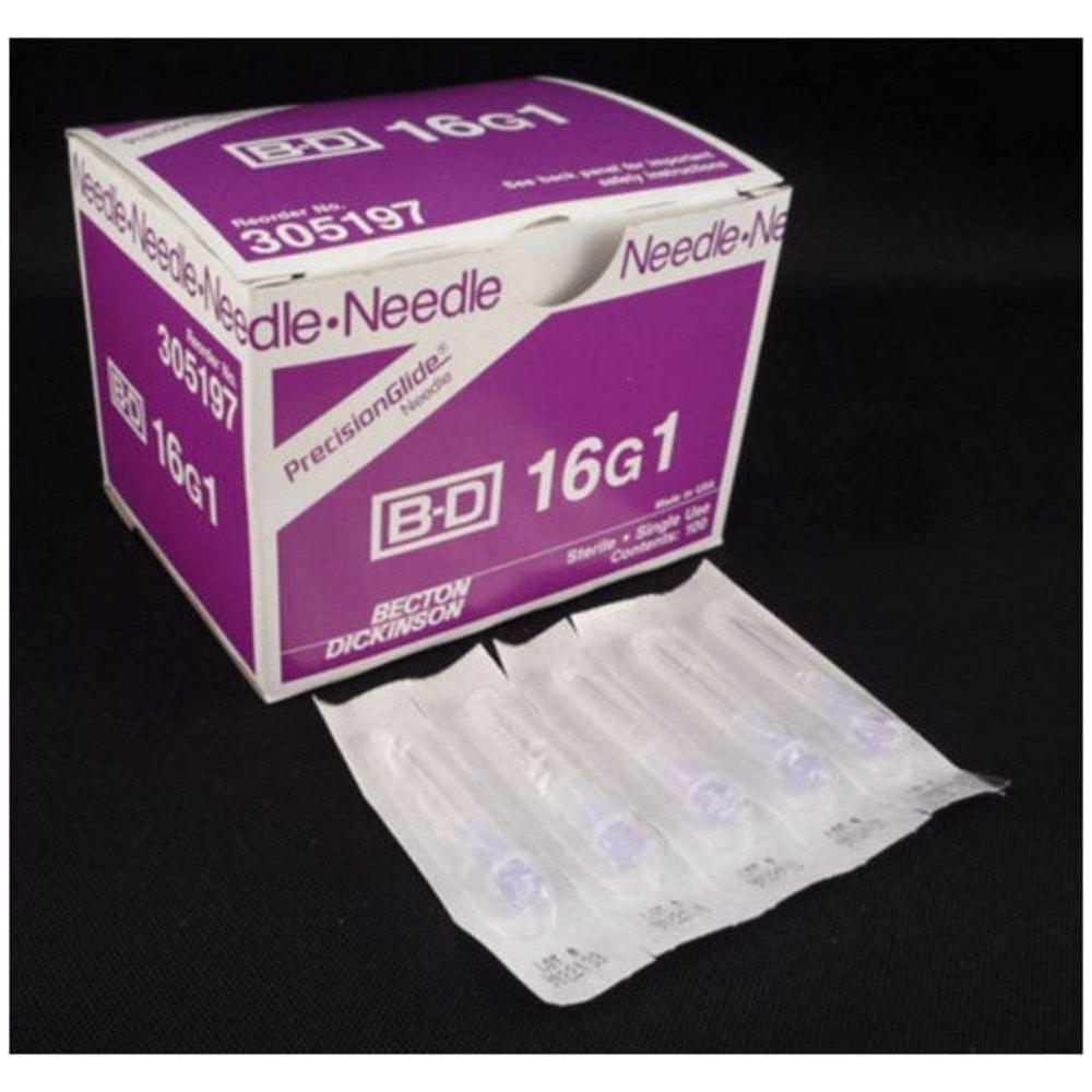 Precision Glide Hypodermic Needles 16g 1