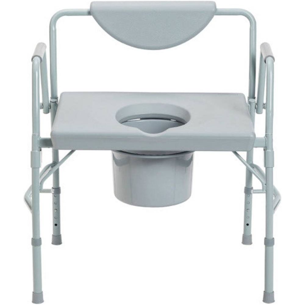 Drive Deluxe Bariatric Drop-Arm Commode