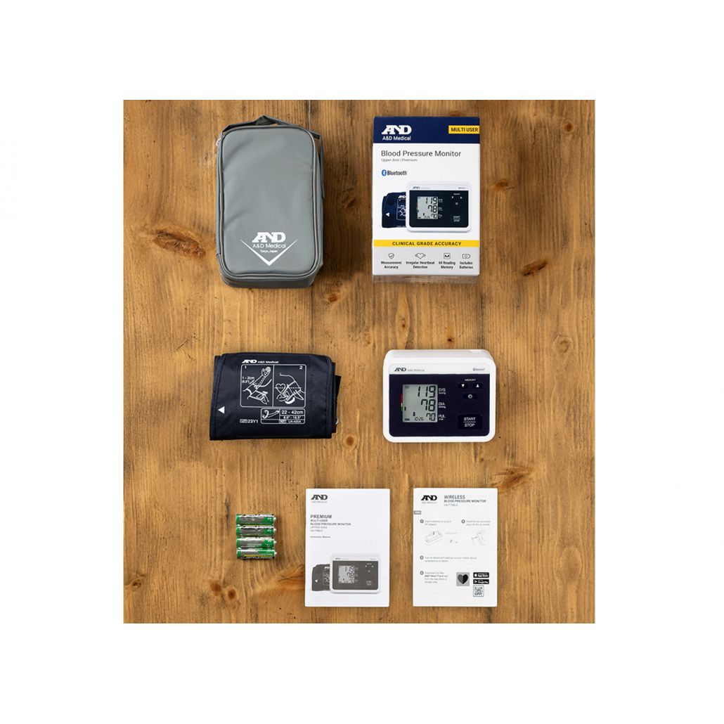 A&D Multi User Bluetooth Blood Pressure Monitor