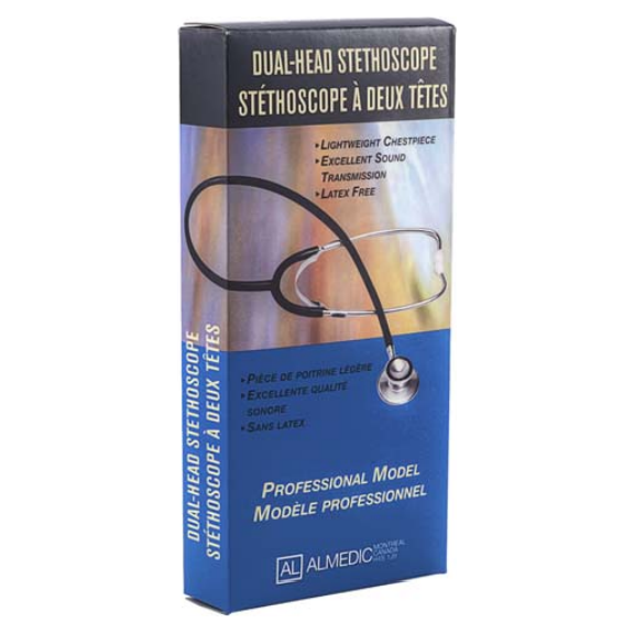 Almedic Instrument Almedic Double Head Stethoscope – Aspen Healthcare