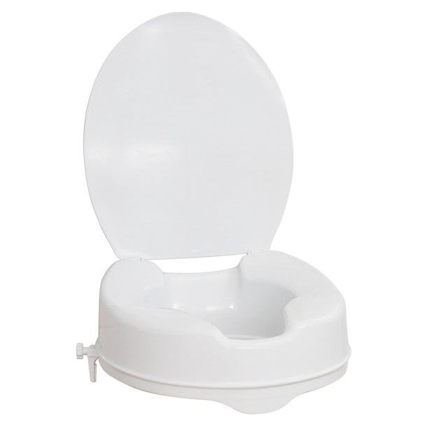 AquaSense Raised Toilet Seat with Lid