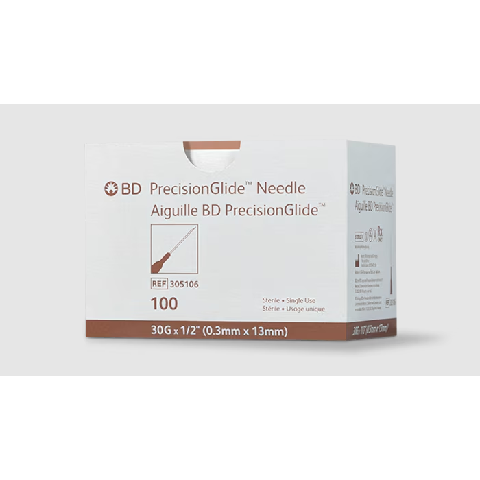30 G x 1/2 in. BD PrecisionGlide™ Needle