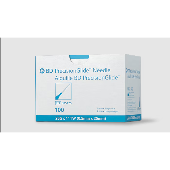 25 G x 1 in. BD PrecisionGlide™ Needle