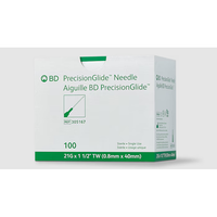 21 G x 1-1/2 in. BD PrecisionGlide™ Needle