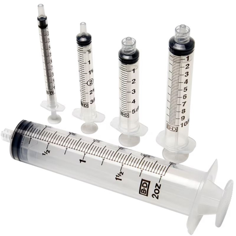 BD Sterile Luer Slip Tip Syringe (Single-Use)