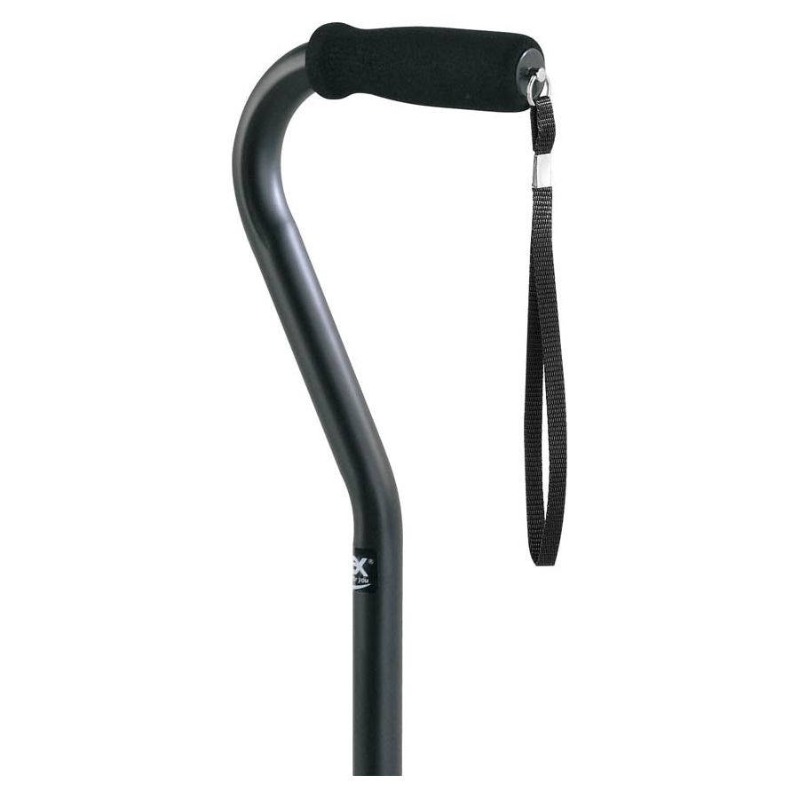 Carex Offset Aluminum Cane