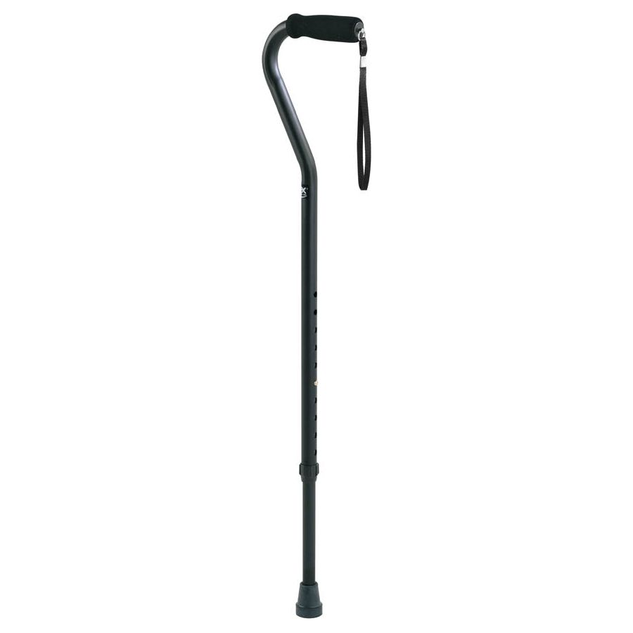 Carex Offset Aluminum Cane