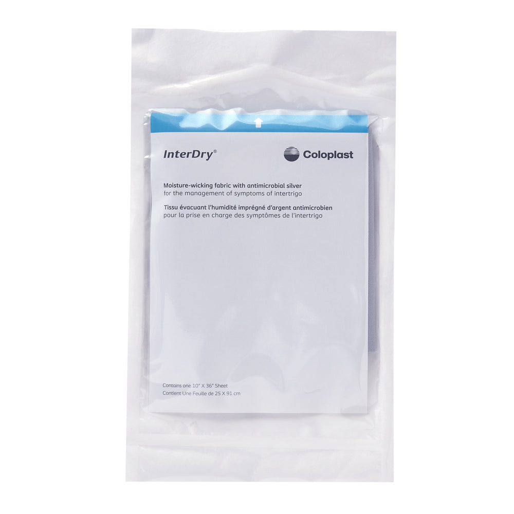 Coloplast InterDry Moisture-Wicking Fabric with Antimicrobial Silver 