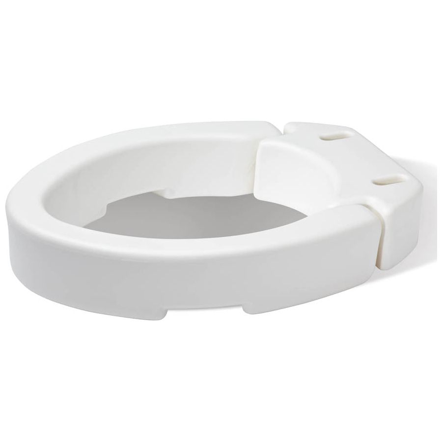 Carex Hinged Toilet Seat Riser - Elongated