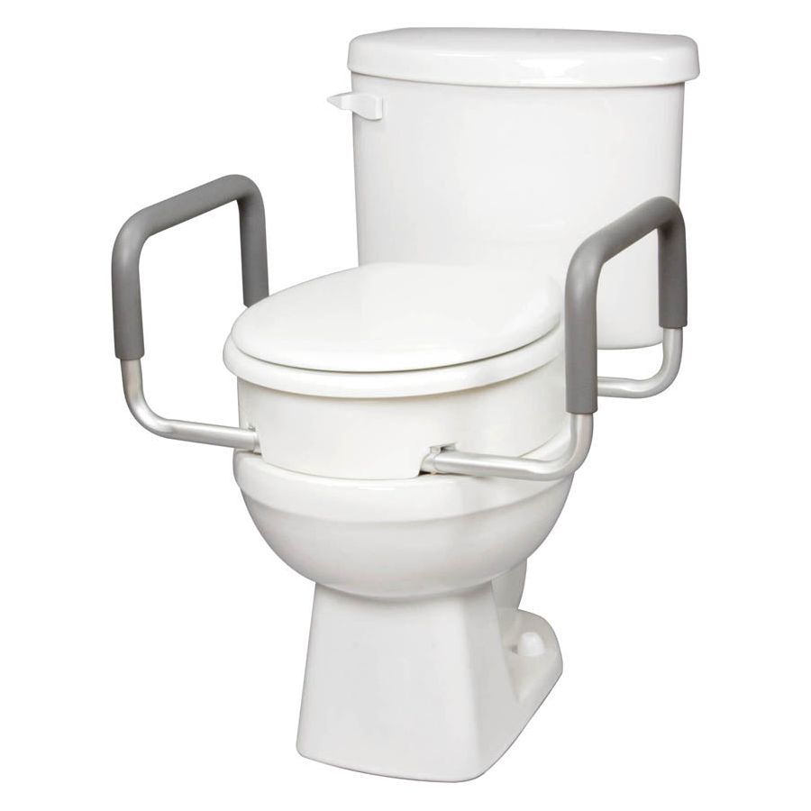 Carex Toilet Seat Elevator with Handles - Standard