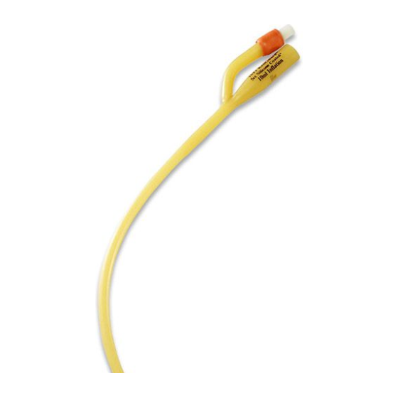 Dover Silicone Elastomer Coated Latex Foley Catheter, 5 mL, 2-Way