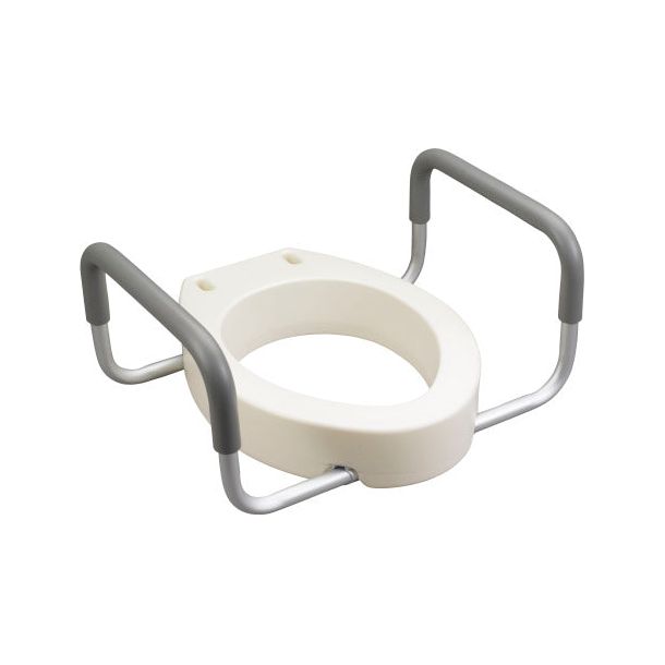 Drive Premium Raised Toilet Seat with Removable Arms