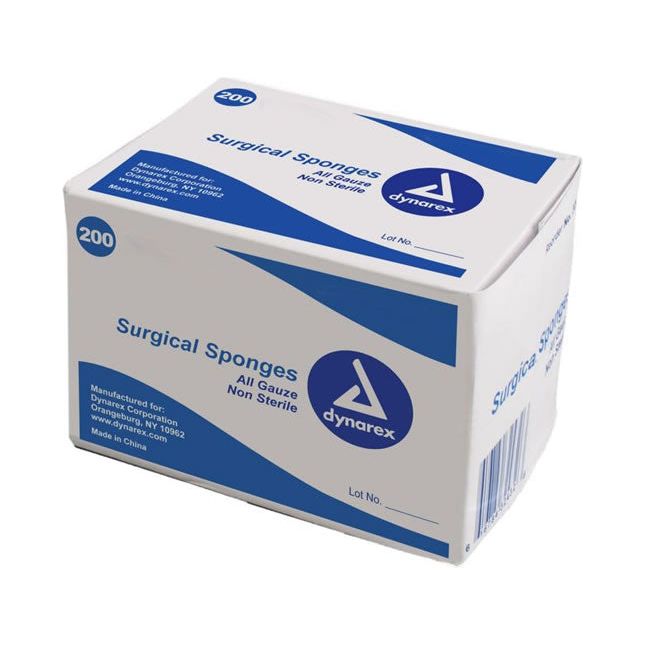 Dynarex Surgical Gauze Sponge