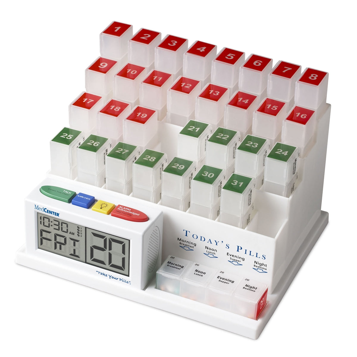 MedCenter System Monthly Pill Organizer