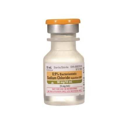 Pfizer Bacteriostatic Sodium Chloride Injection USP 10mL