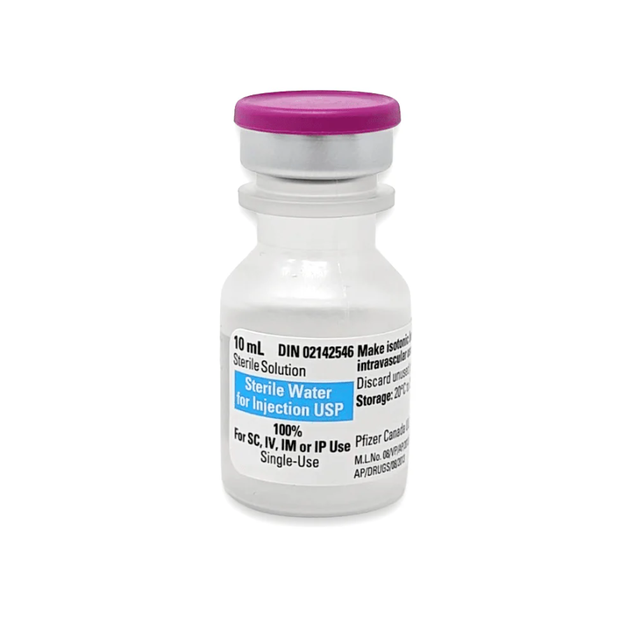 Pfizer Sterile Water for Injection 10mL