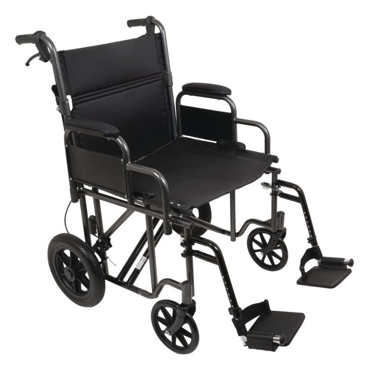  ProBasics Bariatric Steel 22" Transport Chair