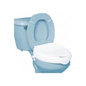 Savanah 2-Inch Raised Toilet Seat with Lid