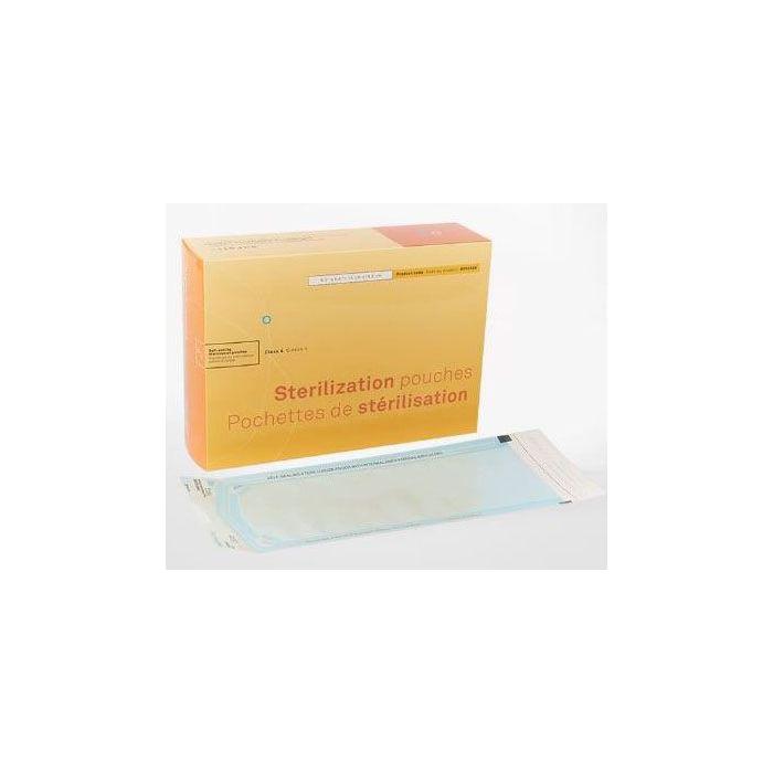Self-Sealing Sterilization Pouches 3½ in x 9 in (9cm x 23cm)