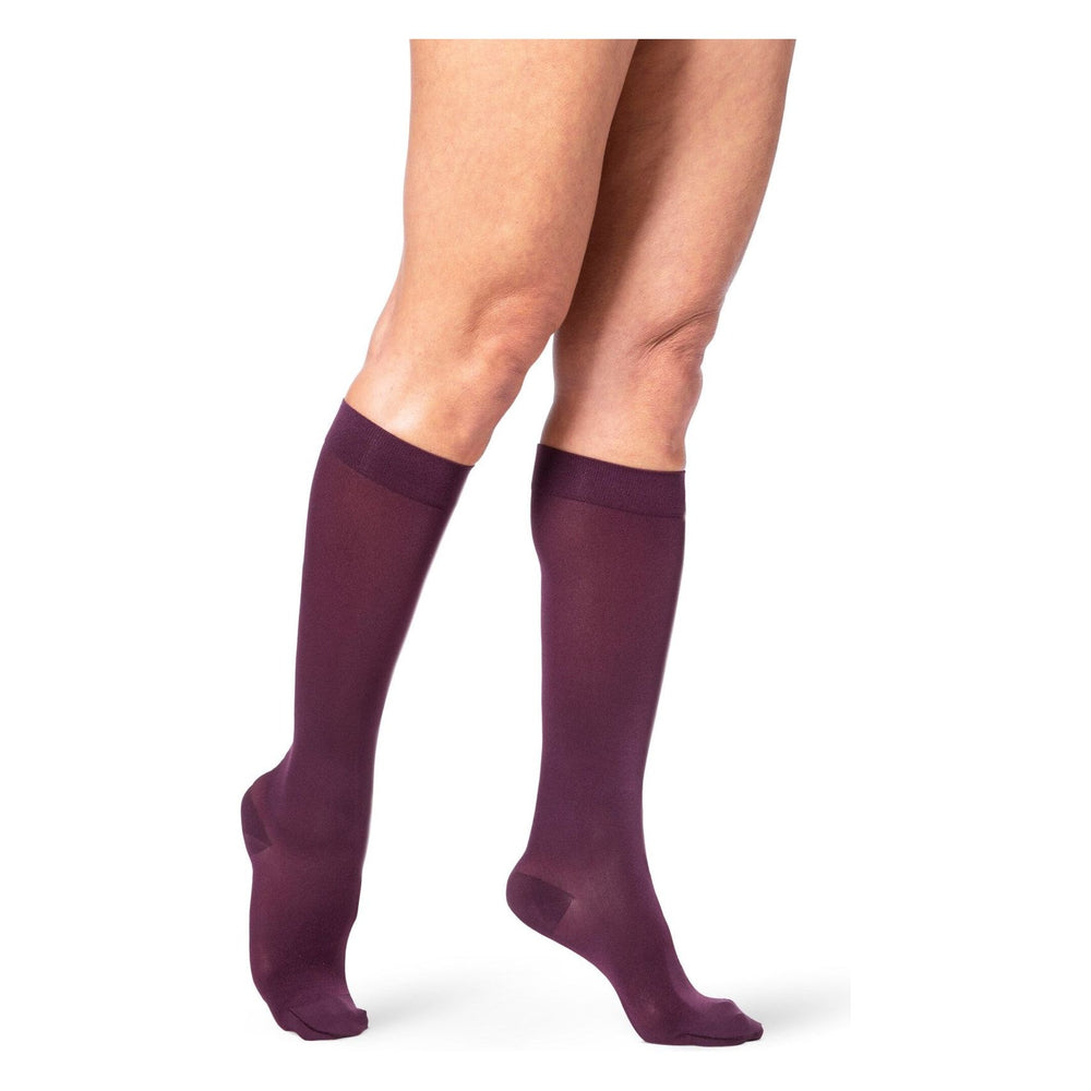 Sigvaris Knee High Soft Opaque Socks 20-30 mmHg for Women