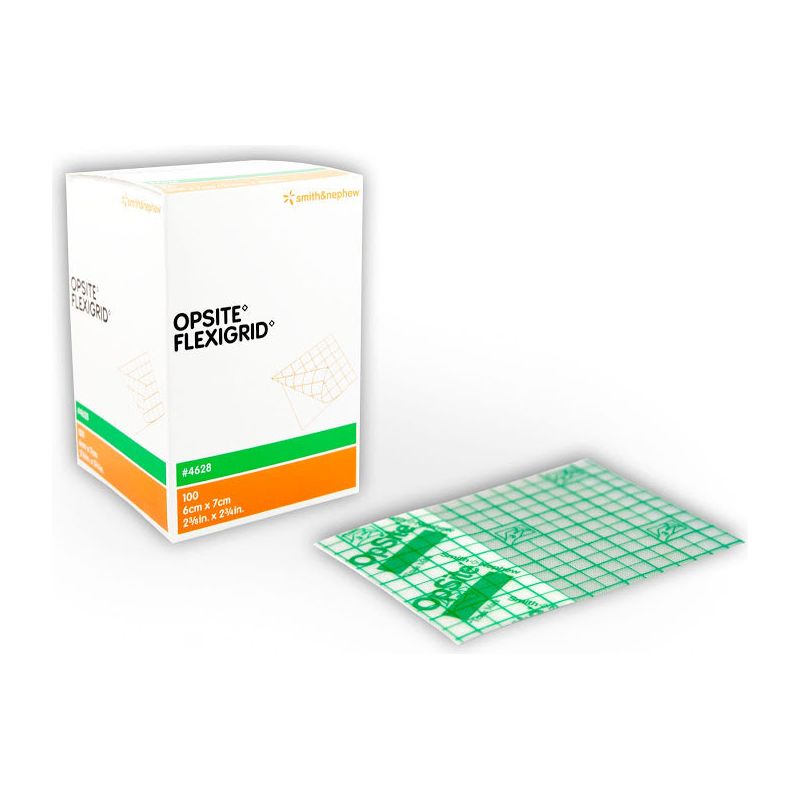 Smith and Nephew OPSITE FLEXIGRID Transparent Film Dressing