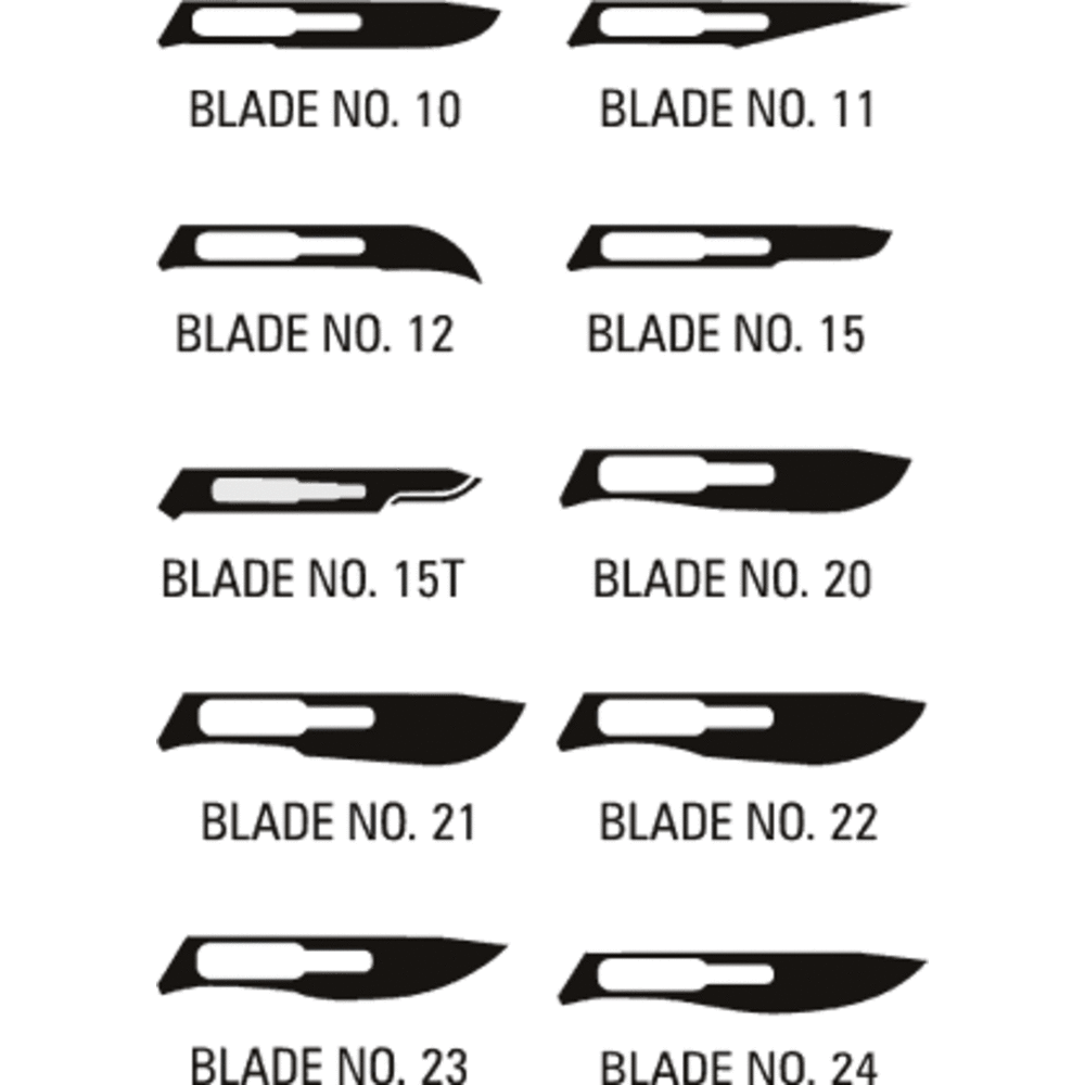 AMG Scalpel Blades
