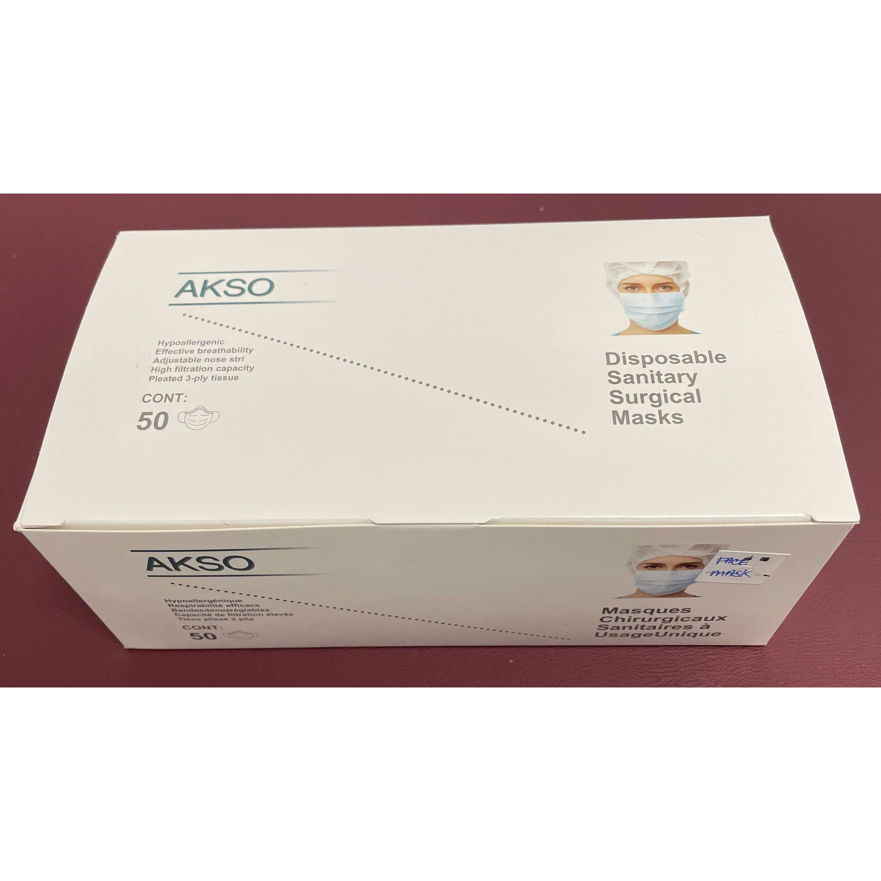 Akso Disposable Sanitary Surgical Mask