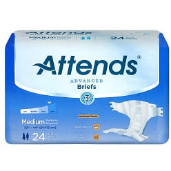 Attends DermaDry Fitted Super Absorbency Briefs