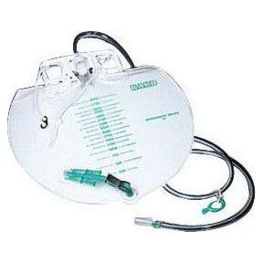 Bard Drainage Bag, Center Entry, Large Capacity