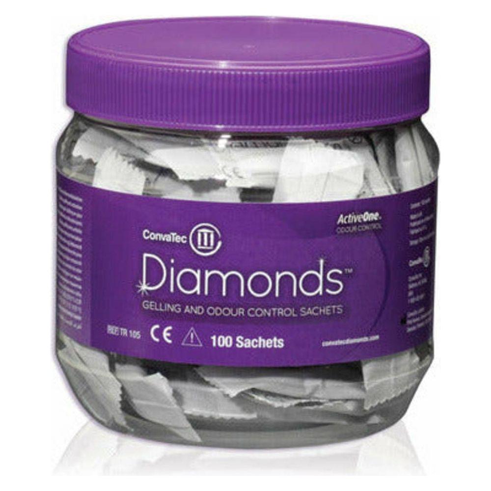 ConvaTec Diamonds Gelling and Odor Control Sachets