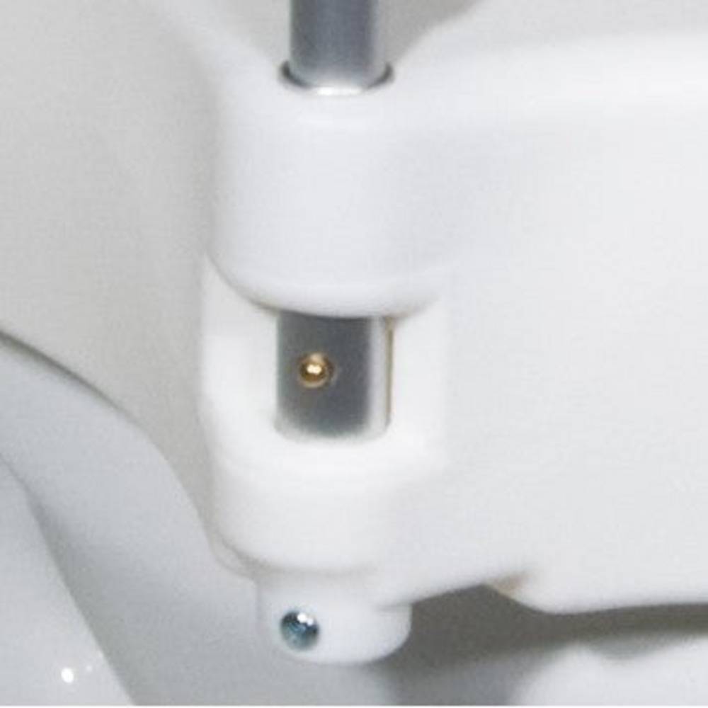 Drive 2-in-1 Locking Raised Toilet Seat with Tool-free Removable Arms