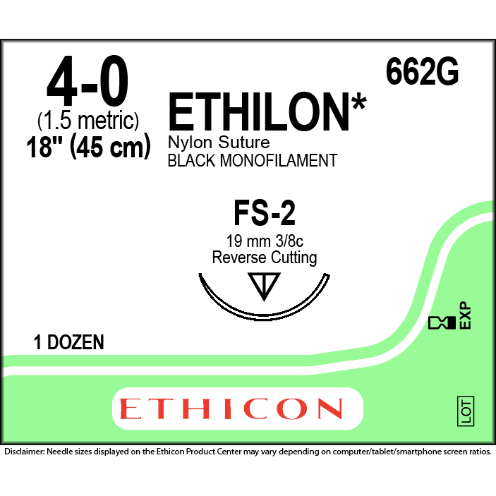 Ethilon Nylon Suture 662G