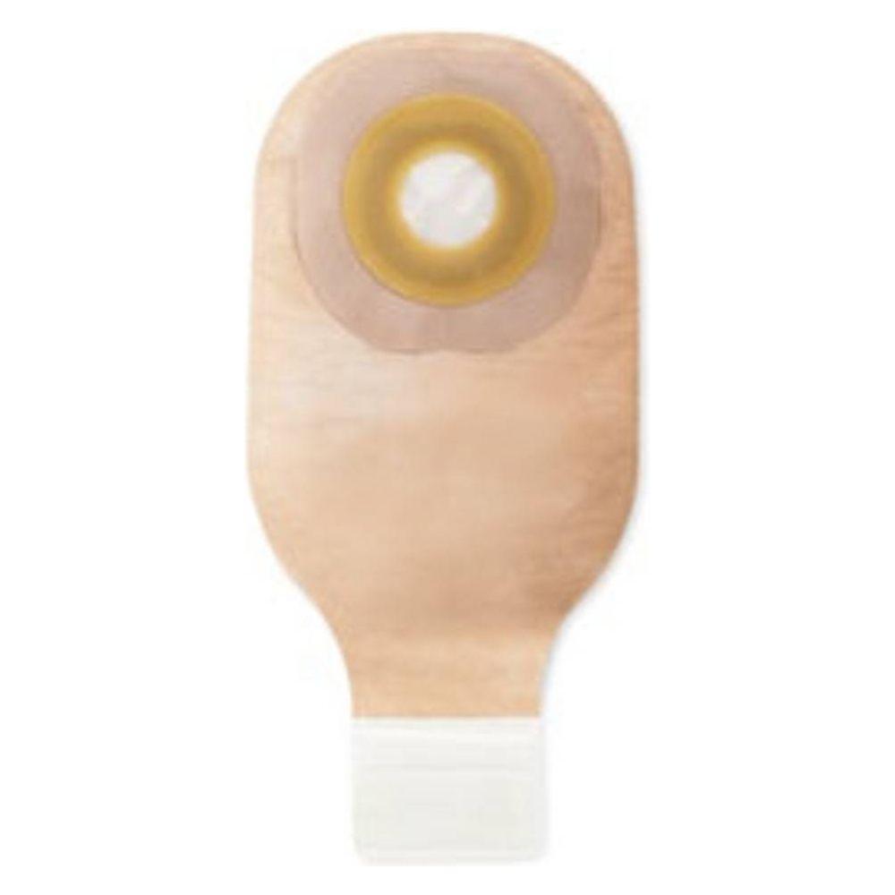 Hollister Premier One-Piece Drainable Ostomy Pouch – Flat FlexWear Barrier, Lock 'n Roll Closure, Tape, Filter