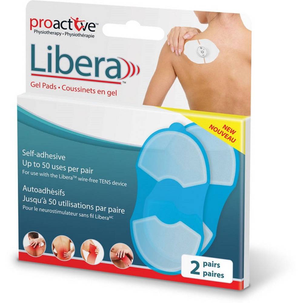 ProActive Self Adhesive Gel Pads for the Libera TENS